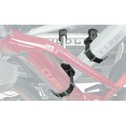 Porte-vélos UEBLER i21Z 60° pour 2 vélos, PLIABLE et ULTRA-COMPACT
