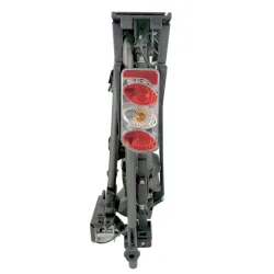 Porte-vélos 3 vélos sur attelage pliable et compact, FARAD Susa 3