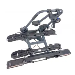 Porte-vélos avec protection carbone pour 2 vélos (idéal électriques)