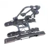 Porte-vélos avec protection carbone pour 2 vélos (idéal électriques)