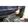 Porte-vélos avec protection carbone pour 2 vélos (idéal électriques)