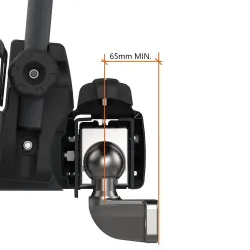 Porte-vélos avec protection carbone pour 2 vélos (idéal électriques)