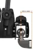 Porte-vélos avec protection carbone pour 2 vélos (idéal électriques)