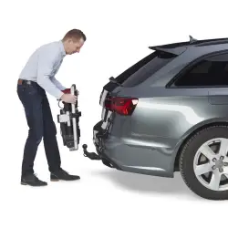 Porte-vélos UEBLER i21 S pour 2 vélos, ULTRA-COMPACT et inclinable