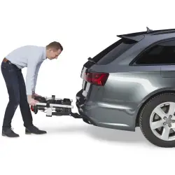 Porte-vélos UEBLER i21 S pour 2 vélos, ULTRA-COMPACT et inclinable