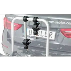 Porte-vélos UEBLER i21 S pour 2 vélos, ULTRA-COMPACT et inclinable